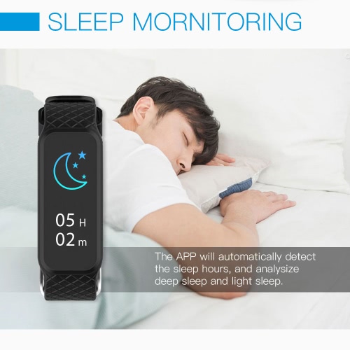 

L38i Heart-rate Smart BT Sport Wristband Calls Notification Activity Tracking Sleep Monitor for iPhone 7 Plus Samsung S8+ iOS7 And