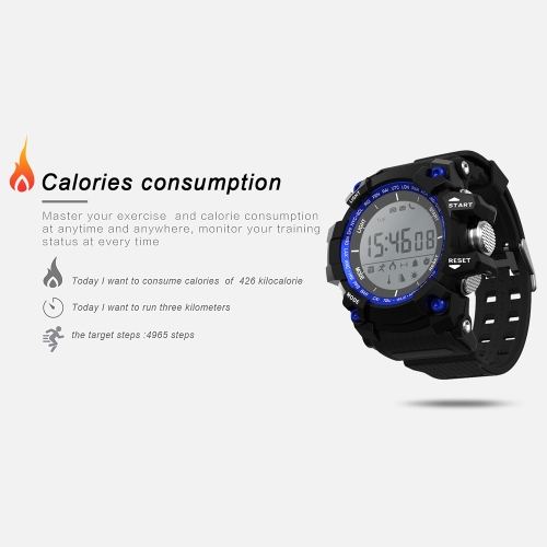 

Microwear XR-05 Waterproof Fitness Tracker Smart Band Watch Pedometer / Calorie Burning / Sleep Monitor / Altitude / Air-pressure / Temperature BT Sport Wristband Calls Notification Activity Tracking for iPhone Samsung