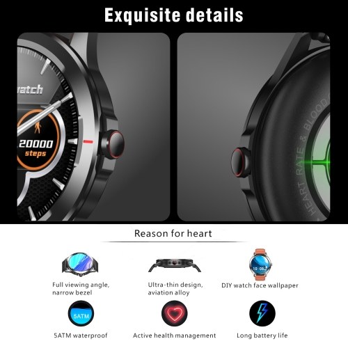

Q29 1.32-inch TFT Full-Touch Screen Smart Bracelet