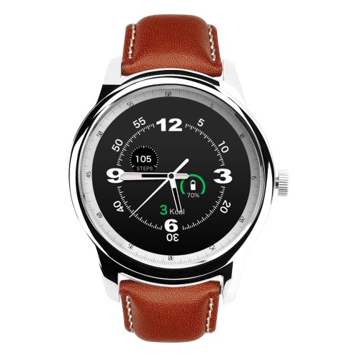 

DM365 Smart Bluetooth Watch 1.33" полный вид IPS сенсорный экран 360 * 360pixel MTK2502A 128MB 64 MB Аккумулятор 280mAh BT4.0 Водо