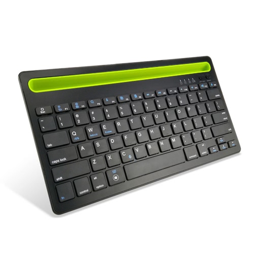 

Dual Channel Keyboard Bluetooth Wireless Keyboard for Smart Phone Tablet Laptop Business Use