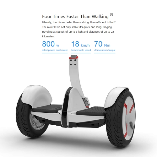 

Xiaomi Ninebot miniPro Smart Electric Scooter Balance Car US Plug (Black)