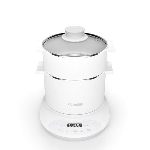 

Xiaomi Mijia QCOOKER Multifunction Electric Cooker 220V 680W 400mL Kettle Hot Pot Grill Plate with Steamer Egg Boiler