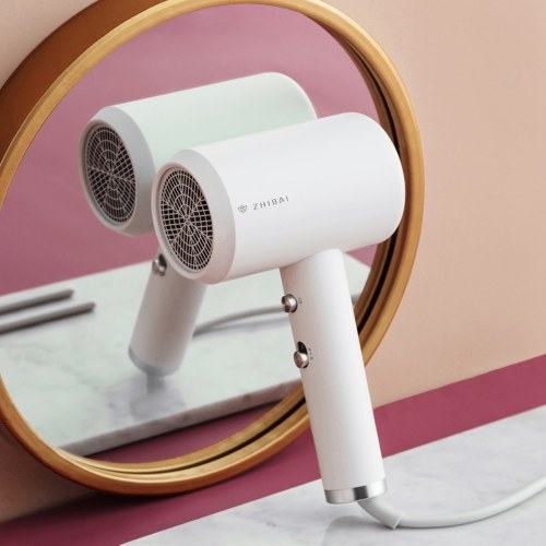 

Xiaomi Zhibai Hair Dryer Mini Portable Anion Hair Dryer 1800W 2 Speed Temperature Mi Blower for Travel Home Kits