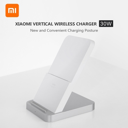 

Xiaomi Vertical Wireless Charger Air-cooled 30W Wireless Charger Fast Charge for Xiaomi Smartphone