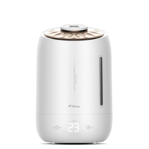 Humidificateur d'air Deerma F600 5L brumisateur de purification d'air domestique écran tactile de synchronisation 3 Modes brouillard réglable pour bureau à domicile 220 V