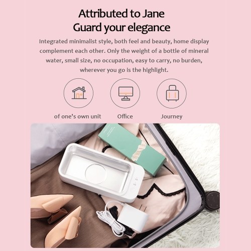 

Lofans Ultrasonic Cleaner Cleaning Machine w/High Frequency Vibration Wash Cleaner for Jewelry Glasses Watch CS-602