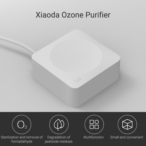 Xiaoda Ozone Disinfection Purifier Air Purification Food Sterilization Odor Removal Multifunctional Removal of Formaldehyde Portable Air Purifier for Home Kitchen
Xiaoda Ozone Disinfection Purifier Air Purification Food Sterilization Odor Removal Multifunctional Removal of Formaldehyde Portable Air Purifier for Home Kitchen
