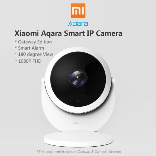 

Original Xiaomi Mijia Aqara Smart IP Camera Smart Linkage Alarm 180 Degree 1080P HD Home Security Camera