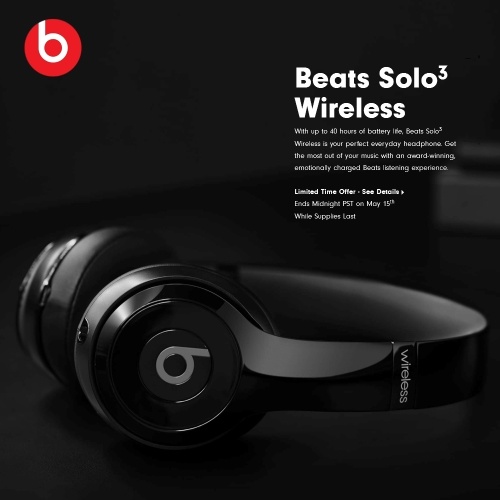 

Beats Solo 3 Wireless On-Ear Headphones