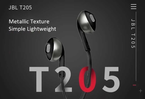 

JBL T205 In-ear Headphones