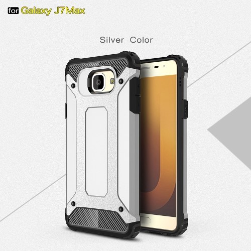 

For Samsung Galaxy J7 Max Case Slim Fit Dual Layer Hard Back Cover Bumper Protective Shock-Absorption & Skid-proof Anti-Scratch Case 5.7 inch