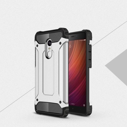 

Для Xiaomi Redmi Примечание 4 Корпус Slim Fit Dual Layer Hard Back Cover Bumper Защитный амортизатор и противоскользящий корпус для защиты от царапин 5.5 inch