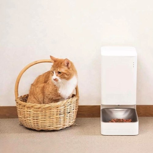 

Xiaomi Mijia Smart Pet Feeder Cat Dog Remote Automatic Feeding Bowel Pet Pots Pet Food Dispenser Pet Feeding Machine Regular Quantitative With Mijia App