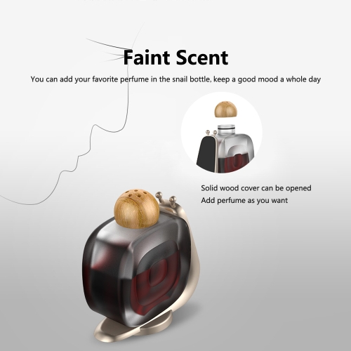 

Perfume Car Mount Holder Snail Shape Car Phone Holder Aluminum Alloy Magnetic Phone Stand for Smartphone Tablet