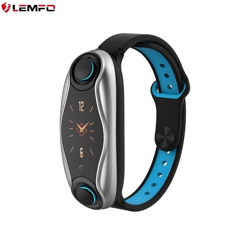 LEMFO LT04 Sport Smartwatch Intelligent Watch and Earphones Silver