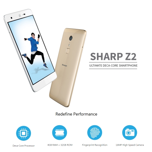 

SHARP Z2 4G Smartphone 5.5 inches 4GB RAM 32GB ROM