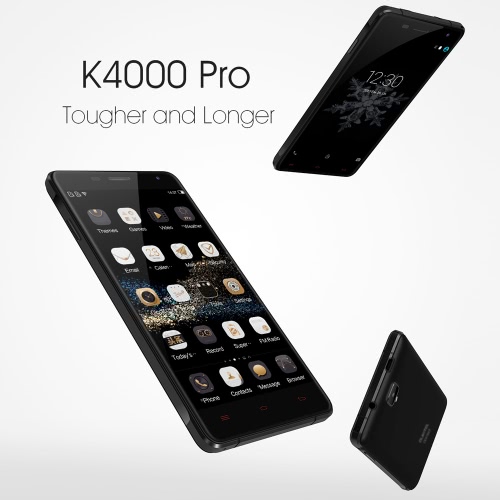 

OUKITEL K4000 Pro 4G FDD-LTE MTK6735P 64-bit Quad Core Smartphone 2.5D 5.0" HD IPS Android 5.1 2G+16G 5MP 13MP Dual Cameras OTG Sm