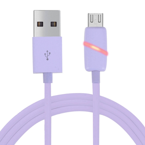 Micro USB Smart Breathing Light Data Cable Durable Tangle-Free Micro USB Charging Cable for Android Samsung Nokia Sony Huawei