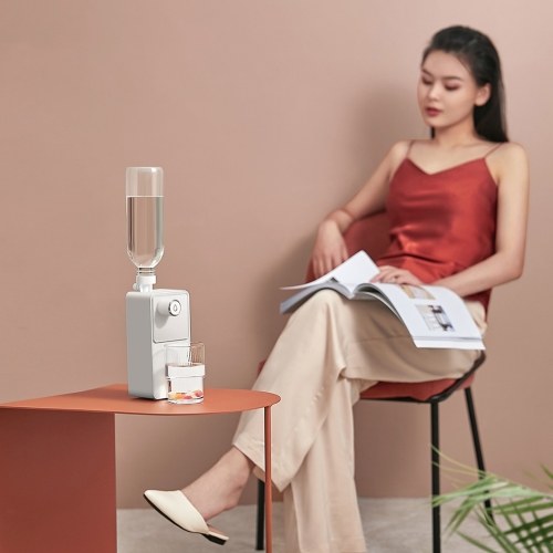

JMEY M2 Mini Water Dispenser Instantly Heated 7-Level Water Temperature Electric Bottled Water Pump Portable Water Heater 220V