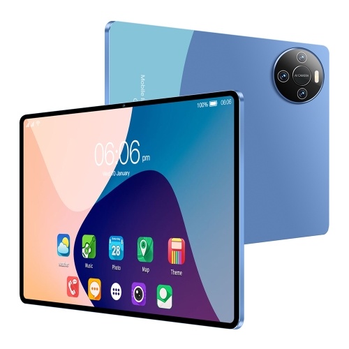 

Планшет E60 Pro Android 13 с экраном высокой четкости 10,1 дюйма, восьмиядерным процессором, двойной камерой, 8 ГБ + 128 ГБ, аккумулятором 6500 мАч, мощным планшетом с высокой производительностью