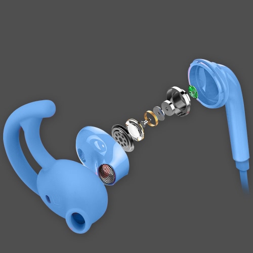 

OVEVO S9 Динамические стерео наушники проводной In-Ear Наушники АБС Earbuds Хорошее качество звука Наушники с микрофоном для всех