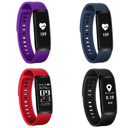 

C7 Smart Band 0,96-дюймовый дисплей Touch Operation Call Reject Режим упражнений Heart Rate Sleep Monitor Сообщения Напоминание Погодный отчет Будильник Часы Smart Bracelet