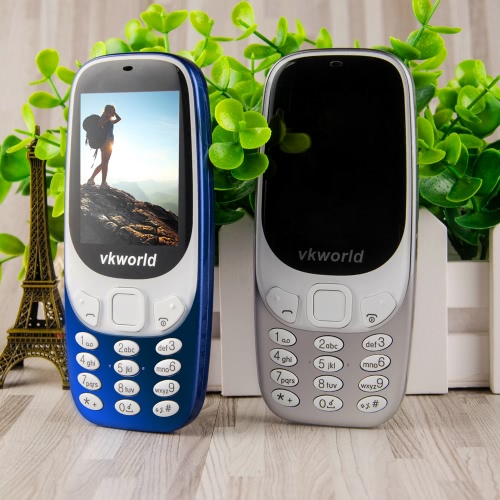 

Vkworld Z3310 Feature Phone 2G GSM 6531 2.4 Дюймы