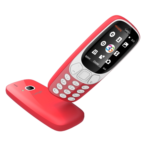

Samgle 3310 3G WCDMA Feature Unlocked Phone 2,4-дюймовый 3D-экран SC7701B 64MB RAM 128MB ROM 1450mAh Аккумулятор