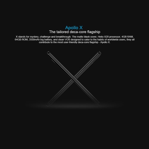 

Vernee Apollo X смартфон 4G LTE FDD-3G WCDMA MTK6797 Helio X20 64-разрядные Дека ядра 5.5 дюймов 2.5D FHD 1920 * 1080 пикселей экран Android 6.0 4GB RAM + 64 ГБ ROM 5MP + 13 Мпикс двойной камеры 4K видео 360 градусов с шагом 0,1 Fingerprint ID Разблокиров