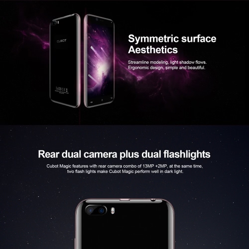 

Cubot Magic 4G Smartphone 5.0 inches 3GB RAM 16GB ROM
