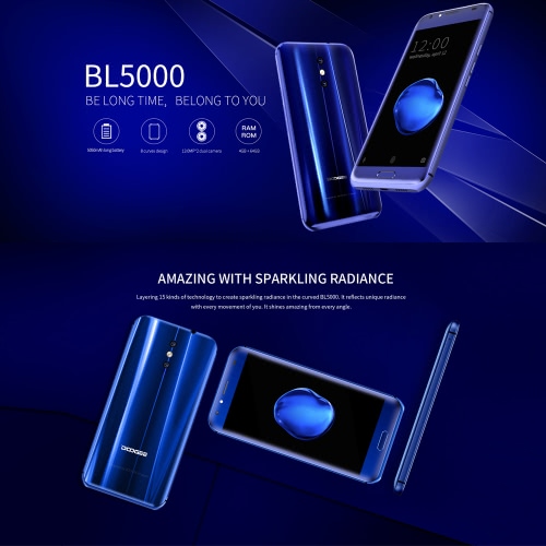 

DOOGEE BL5000 4G Smartphone 5.5 Inches 4GB RAM + 64GB ROM