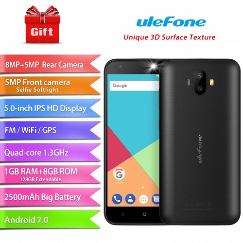 

UleFone S7 Mobile Phone 1GB RAM+8GB ROM