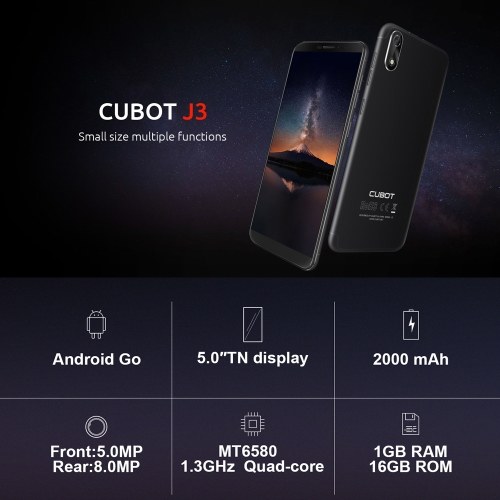 

Cubot J3 3G Smartphone Face ID