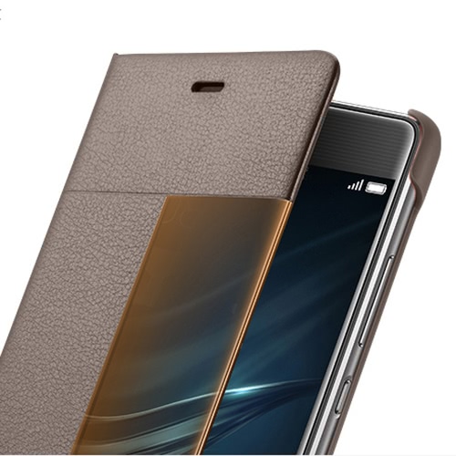 

HUAWEI Original Protective Phone Cover Lightweight Fashion Bumper Flip Shell Case with Window for HUAWEI P9