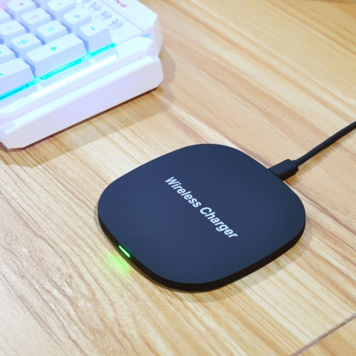 

Portable Qi Wireless Charging Pad Base Station Quick Charge Phone Fast Charger Ultra Thin for Samsung Galaxy S8/S8 Plus/S7/S7 Edge