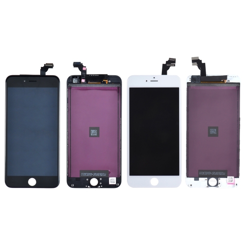 

5.5 дюймов Части телефона для iPhone 6 Plus Внешний жидкокристаллический емкостный экран Multi-touch Digitizer Сменный блок Передняя панель для замены стекла