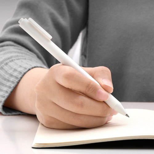 

10PCS Original Xiaomi Mijia Kaco Pen 0,5 мм MI Kaco Шариковая ручка с сердечником Прочная подставка для пополнения чернил