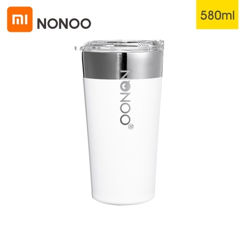 

Xiaomi Youpin NONOO 580ml 316 Stainless Steel Coffee Cup with Lids Sleeves Keep Drink Hot and Cold for Tea Coffee Mug Office Portable Travel