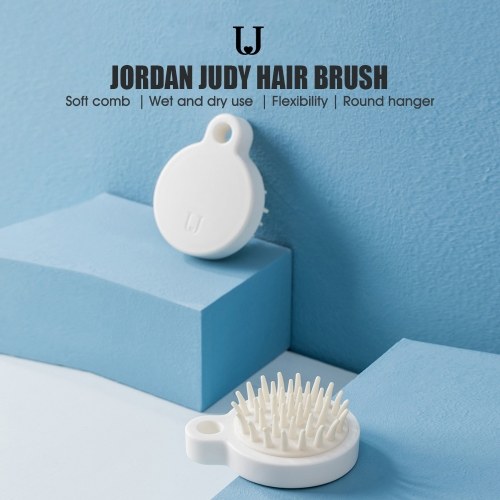 

Xiaomi Youpin Jordan Judy Hair Brush Soft Hair Comb Dry and Wet Use Elastic Shampoo Brush Hair Caring Tool Hair Massage Gadget