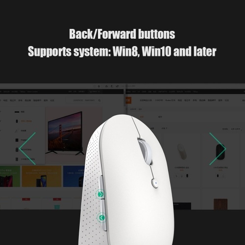 

Xiaomi Dual Mode Silent Wireless Mouse 2.4G Mi Silent Laptop Mouse