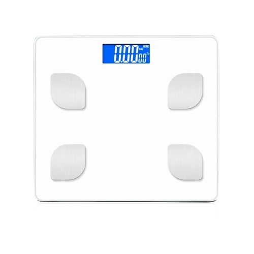 

Smart Body Fat Scale BT Connection Accurate Smart Electronic Body Scale Multiple Health Data Smart APP Glass LCD Digital Display Fitness Scale for Health Measurement
