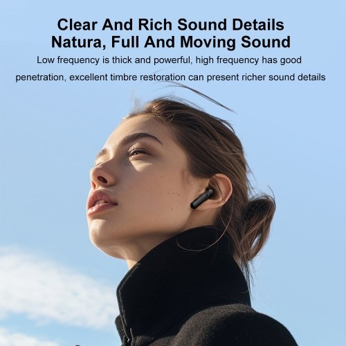 Lenovo Thinkplus LP42 Wireless Earbuds with Clear Mic, Noise Reduction,  Long-Lasting 
