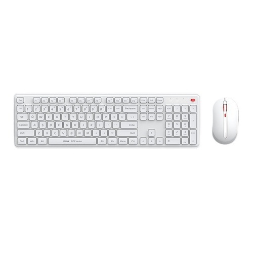 

MIIIW Wireless Keyboard and Mice Combo: Full-Size 104-Keys Keyboard with Adjustable Speeds & Quiet Wireless Mice