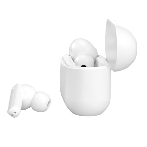 

QCY T10 True Wireless Earbuds BT Headphones Dual Balanced Armature Drivers 4 Microphones Noise Cancellation Touch Control IPX5 Waterproof Sports Headphones for Gaming Sports Gym