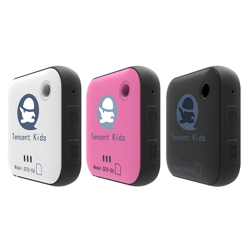 

Tencent Kids Locator Q7S-06 Портативный мини-трекер GPS SOS Кнопка GEO-Fence Alarm GPS LBS WiFi 3 способа точного позиционирования