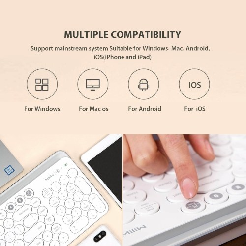 

Xiaomi MIIIW BT Dual Mode Keyboard 2.4GHz Wireless