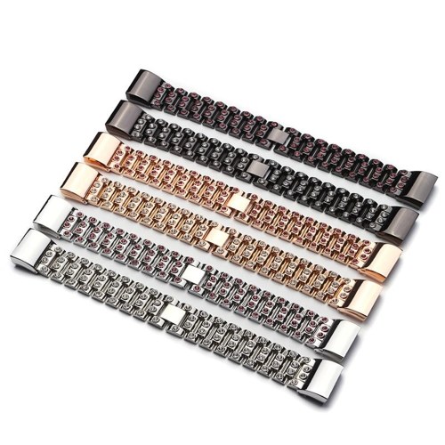 

High Quality Watch Band Zinc Alloy Women Fashion Simple Style Wrist Strap for Fitbit Charge 2