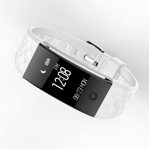 

S2 Heart Rate Smart BT Sport Watch Wristband Bracelet 0.96" OLED Call Notification Pedometer Alarm Anti-lost Sleep Monitor Sport Modes for iPhone 6 6S 6 Plus 6S Plus 7 Plus Samsung S6 S7 edge Android 4.3 iOS 7.0 or above