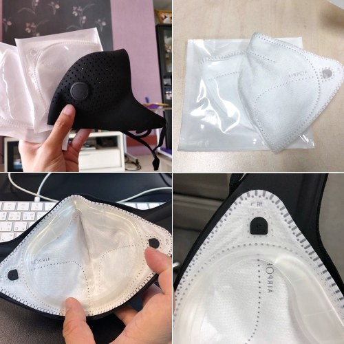 

Xiaomi Mijia AirPOP Fask Mask With 2pcs Filter Replacement